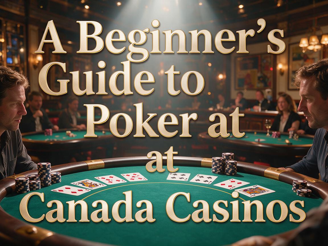 A Beginner's Guide to Poker at Canada Casinos