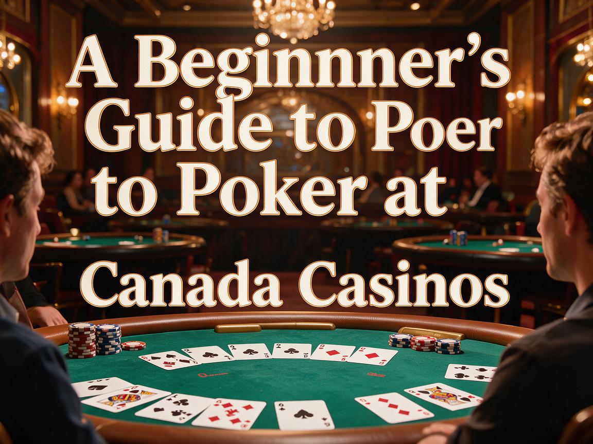 A Beginner's Guide to Poker at Canada Casinos