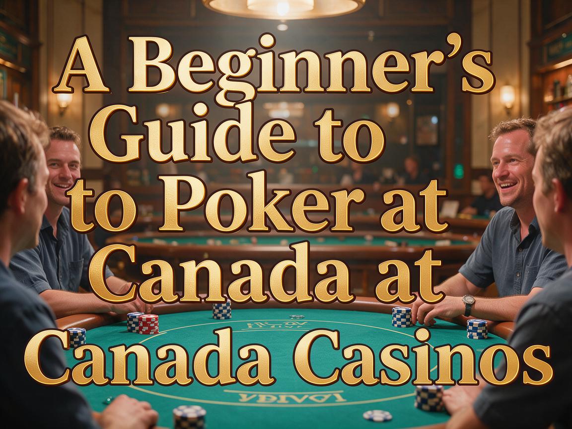 A Beginner's Guide to Poker at Canada Casinos