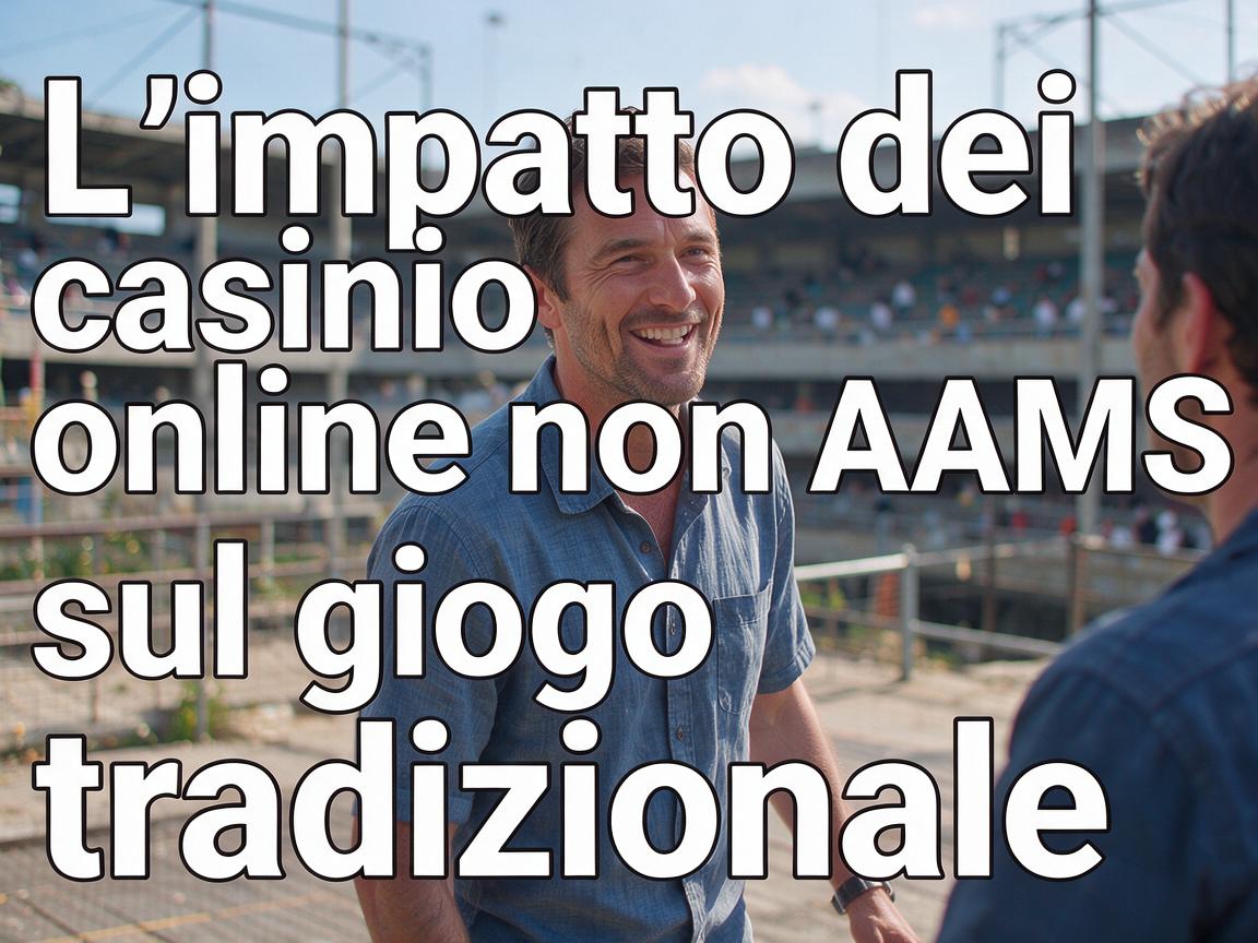 L'impatto dei casino online non AAMS sul gioco tradizionale