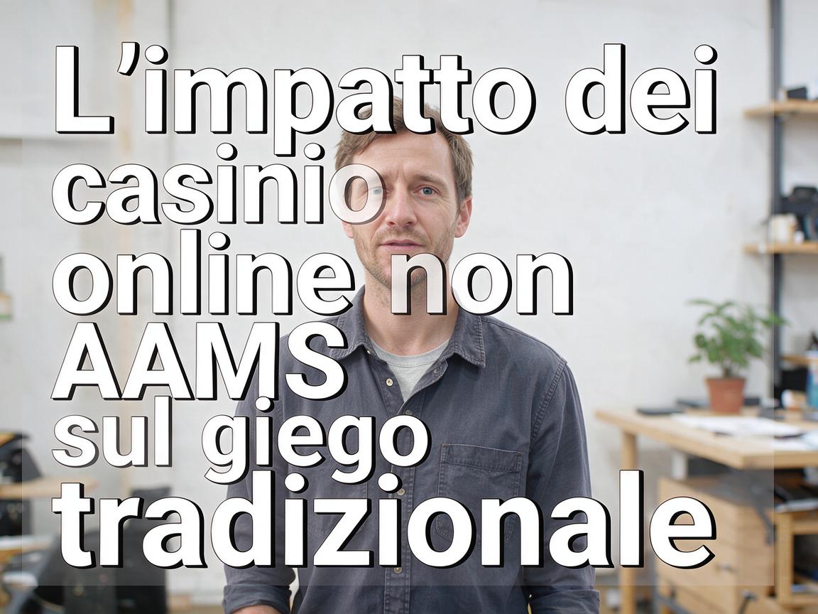 L’impatto dei casino online non AAMS sul gioco tradizionale