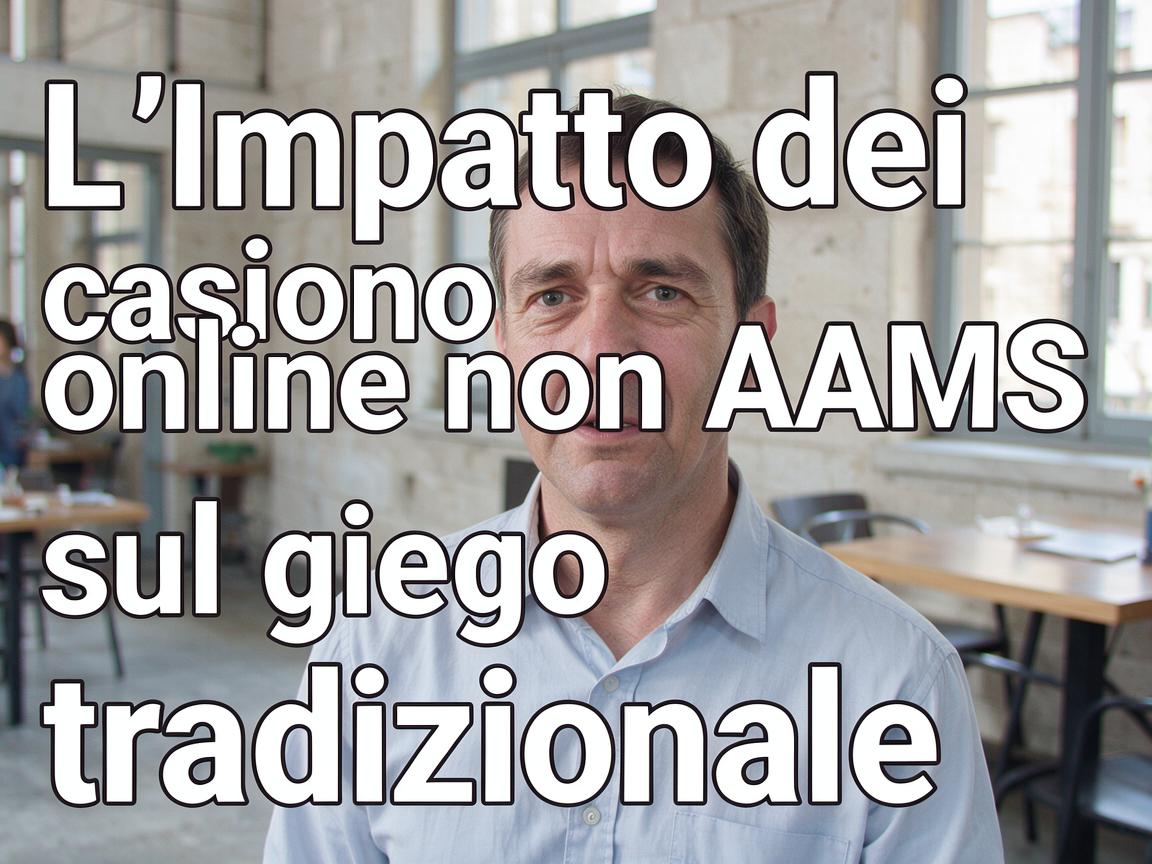 L'impatto dei casino online non AAMS sul gioco tradizionale