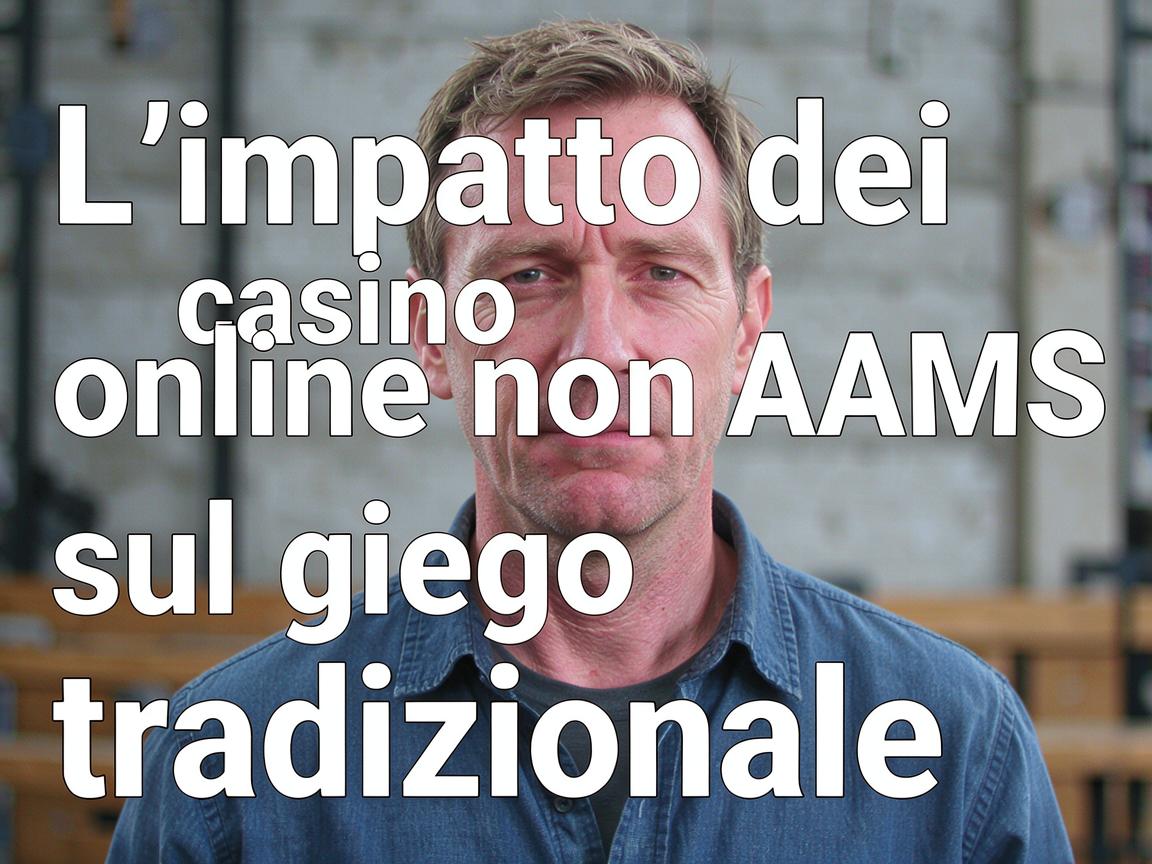 L’impatto dei casino online non AAMS sul gioco tradizionale