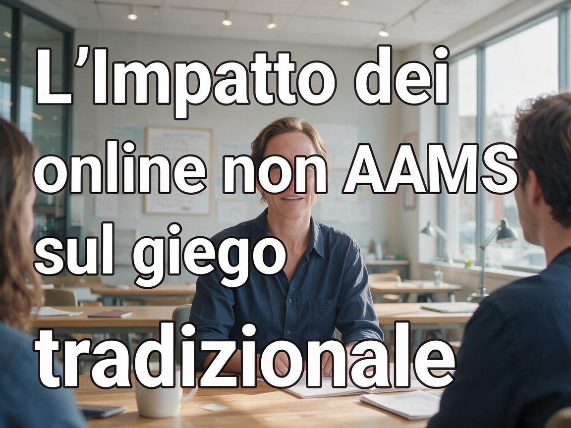 L'impatto dei casino online non AAMS sul gioco tradizionale
