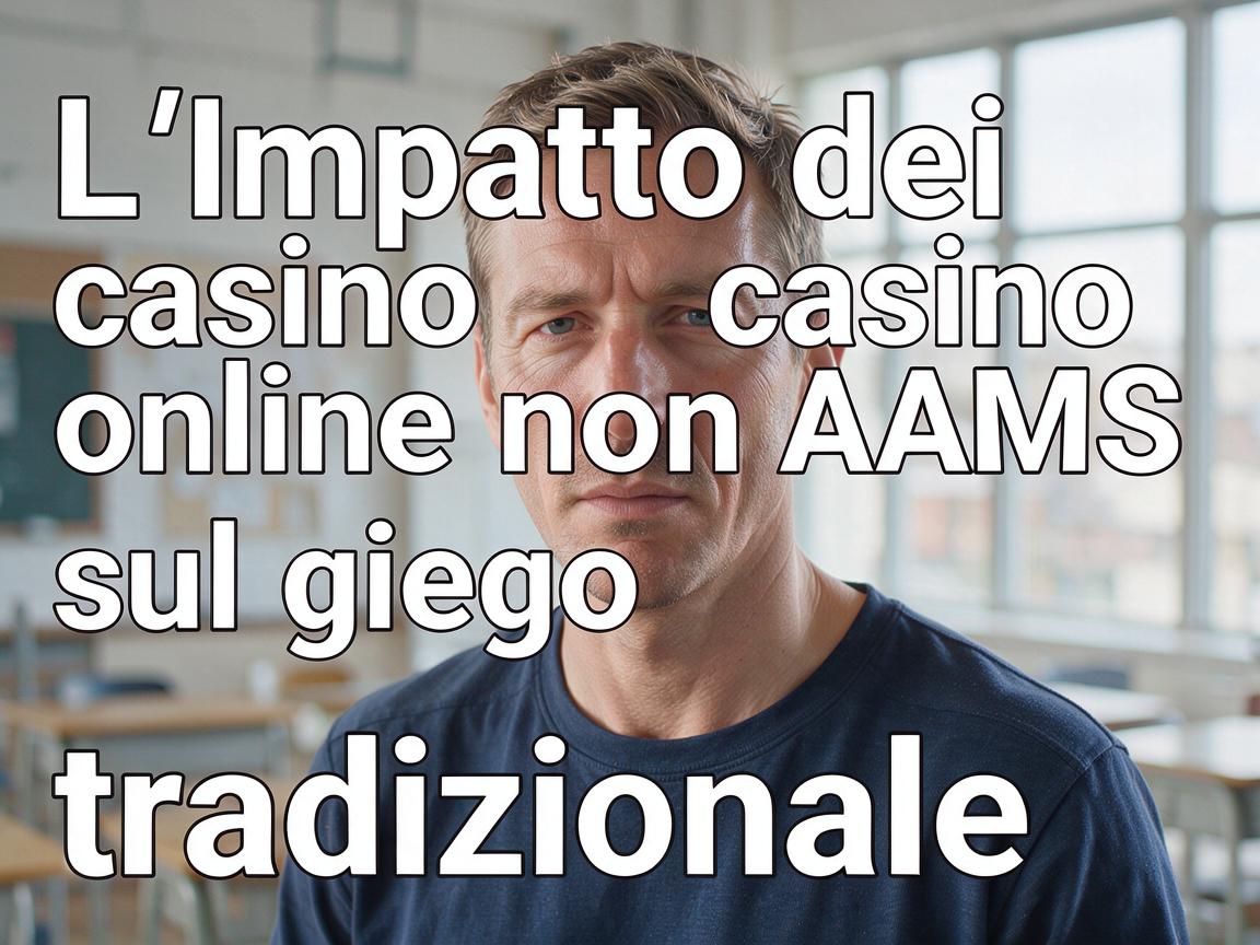 L'impatto dei casino online non AAMS sul gioco tradizionale