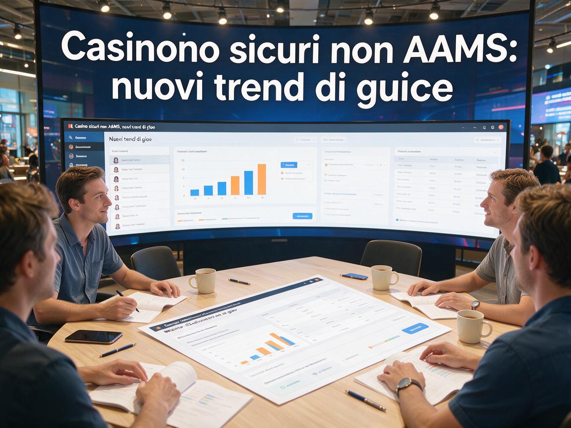 Casino sicuri non AAMS: nuovi trend di gioco