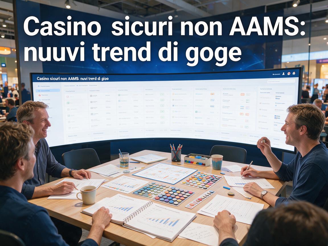 Casino sicuri non AAMS: nuovi trend di gioco
