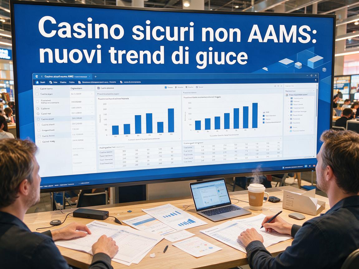 Casino sicuri non AAMS: nuovi trend di gioco