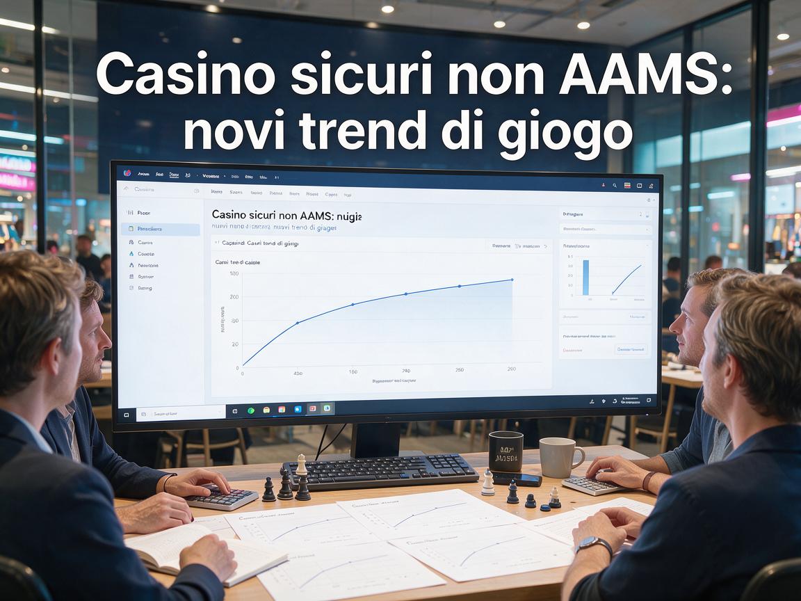 Casino sicuri non AAMS: nuovi trend di gioco