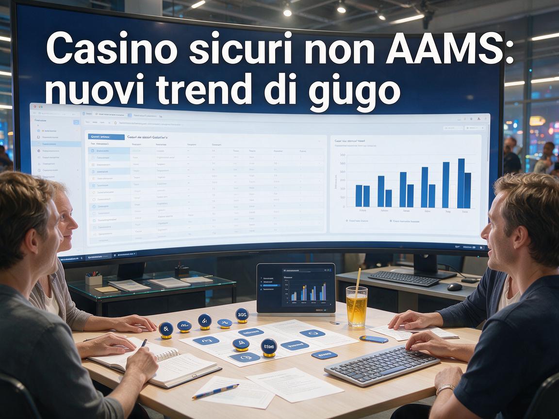 Casino sicuri non AAMS: nuovi trend di gioco