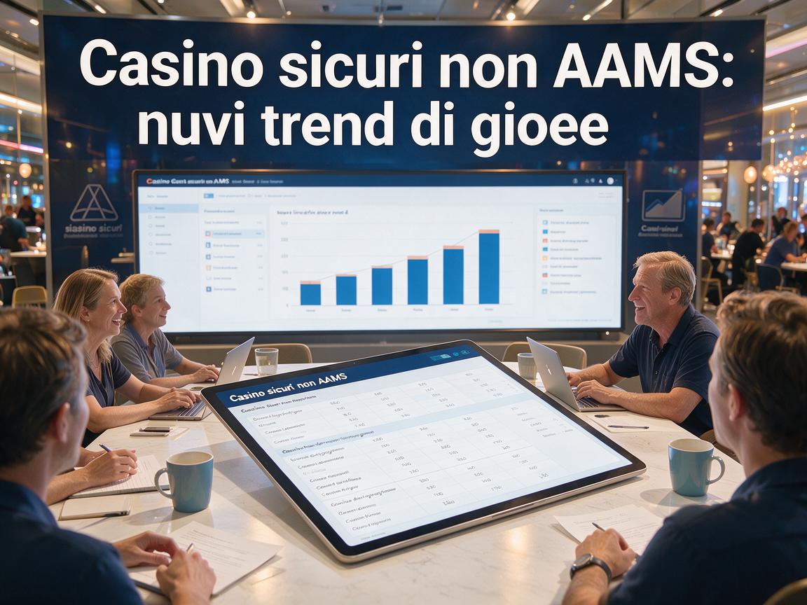 Casino sicuri non AAMS: nuovi trend di gioco