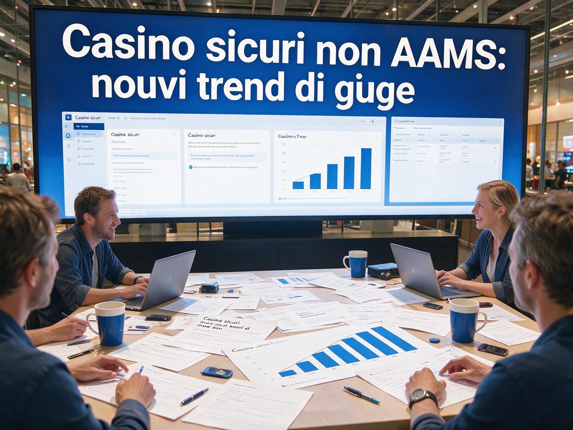 Casino sicuri non AAMS: nuovi trend di gioco