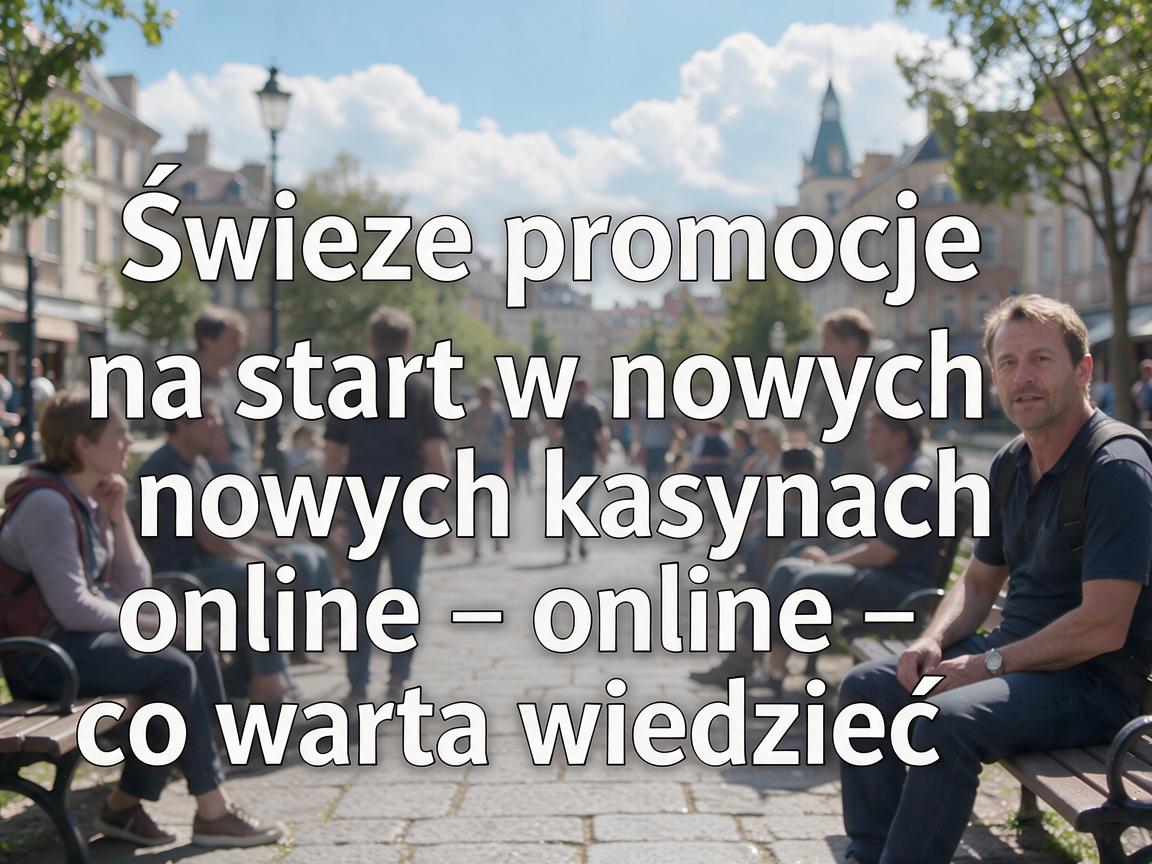 Świeże promocje na start w nowych kasynach online – co warto wiedzieć