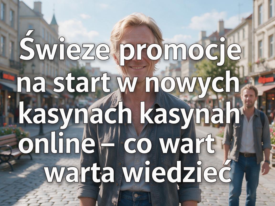 Świeże promocje na start w nowych kasynach online - co warto wiedzieć
