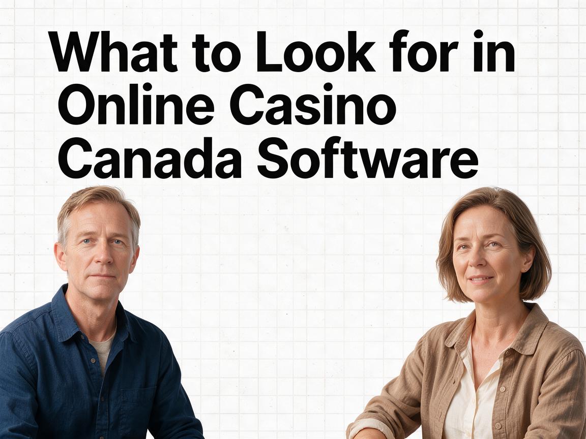 What to Look for in Online Casino Canada Software