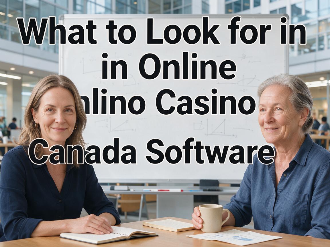 What to Look for in Online Casino Canada Software