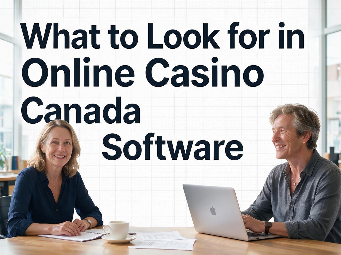 What to Look for in Online Casino Canada Software
