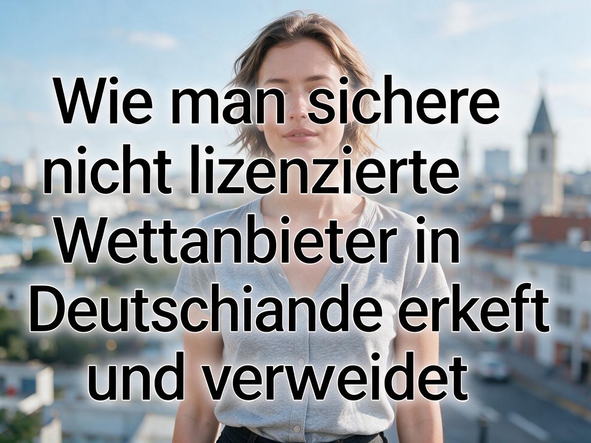 Wie man sichere nicht lizenzierte Wettanbieter in Deutschland erkennt und vermeidet