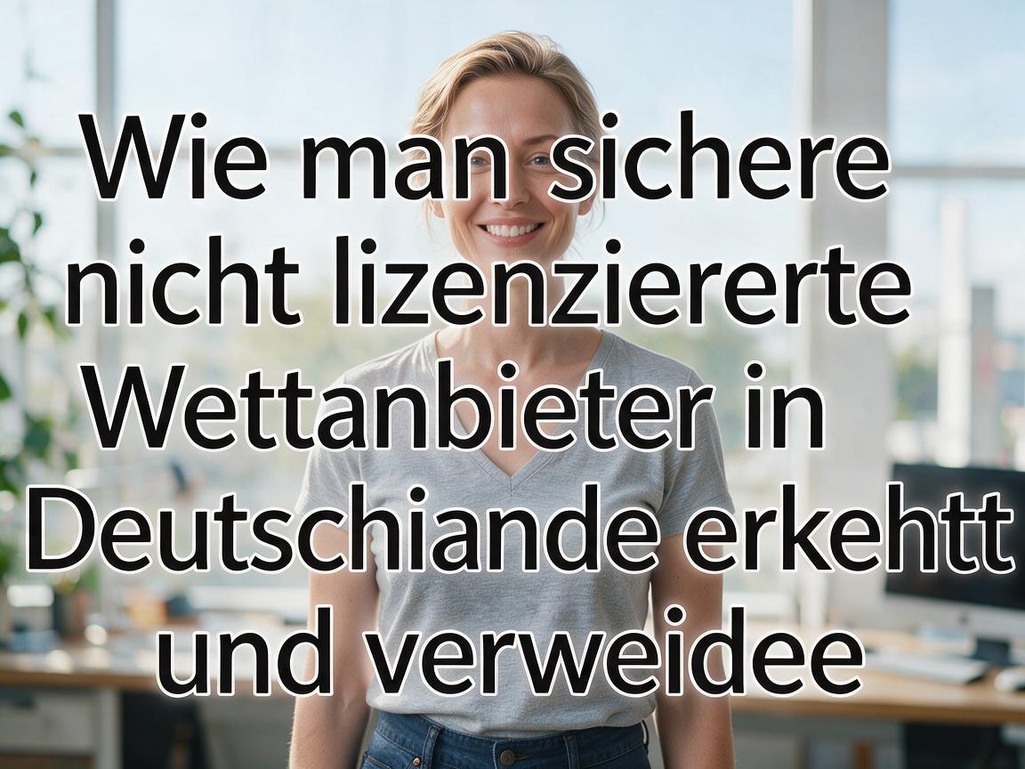 Wie man sichere nicht lizenzierte Wettanbieter in Deutschland erkennt und vermeidet