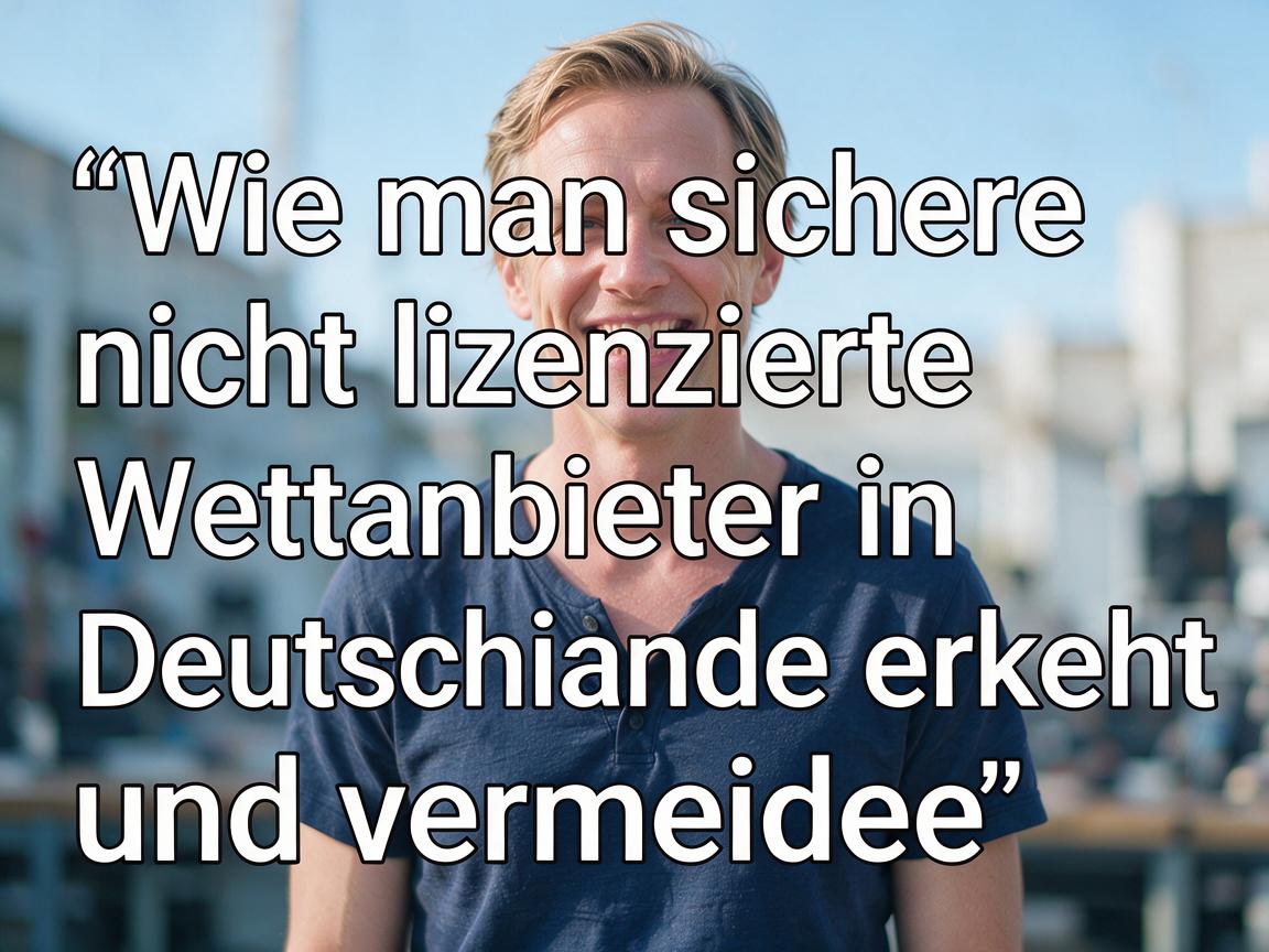 Wie man sichere nicht lizenzierte Wettanbieter in Deutschland erkennt und vermeidet