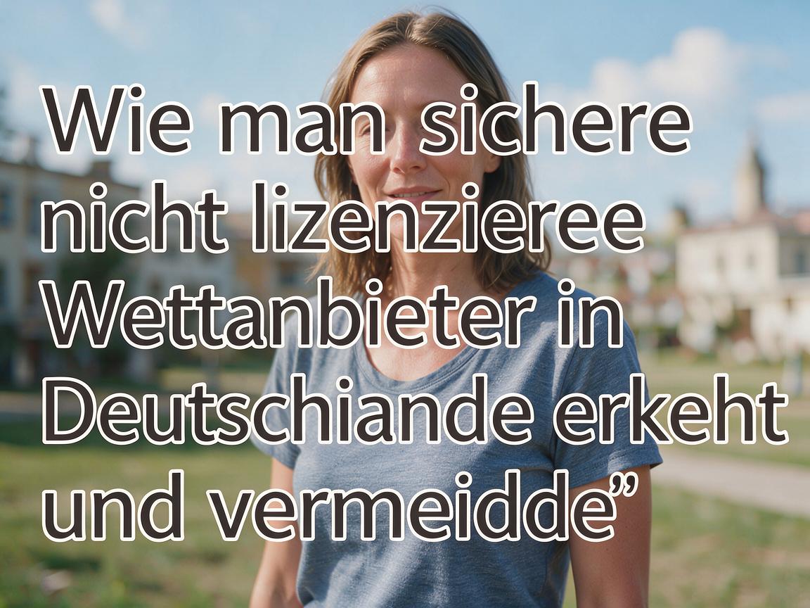 Wie man sichere nicht lizenzierte Wettanbieter in Deutschland erkennt und vermeidet