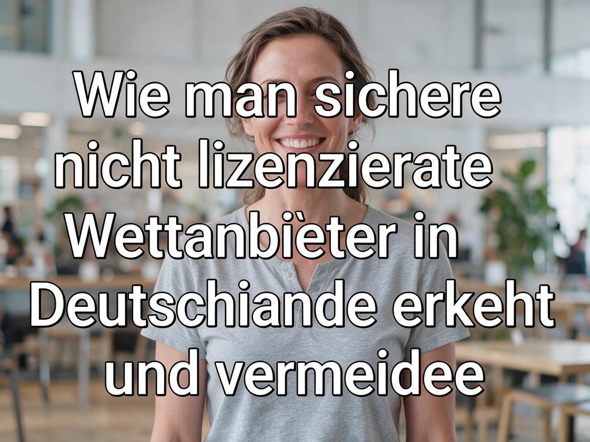 Wie man sichere nicht lizenzierte Wettanbieter in Deutschland erkennt und vermeidet