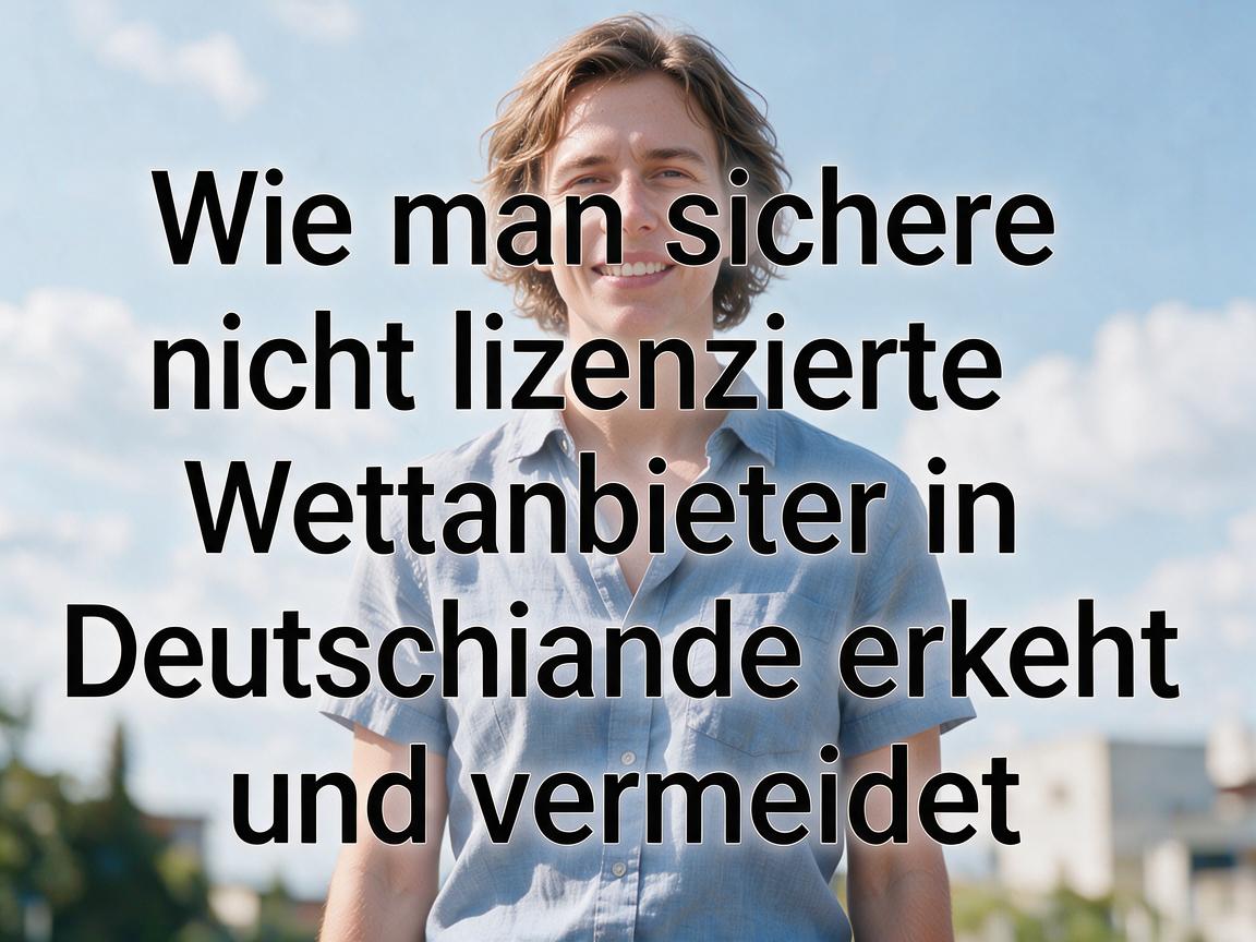 Wie man sichere nicht lizenzierte Wettanbieter in Deutschland erkennt und vermeidet