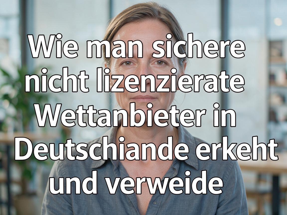 Wie man sichere nicht lizenzierte Wettanbieter in Deutschland erkennt und vermeidet
