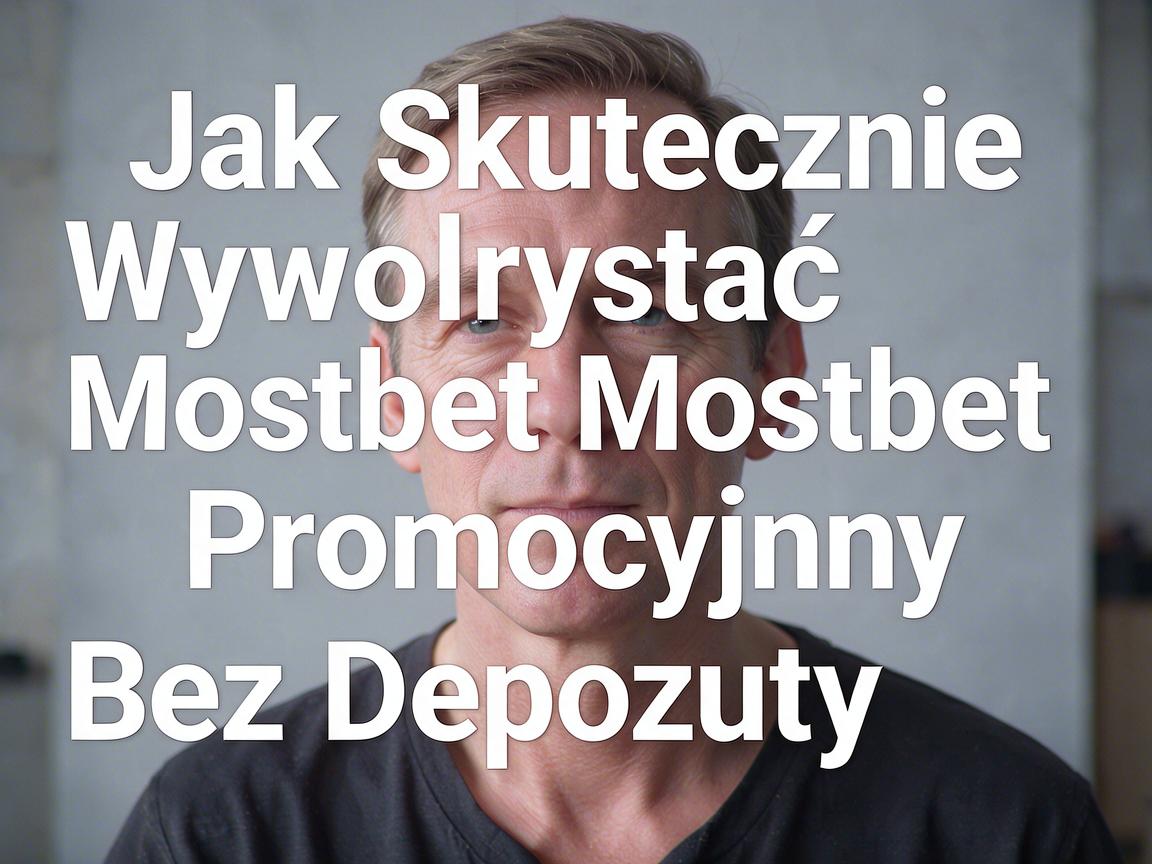 Jak Skutecznie Wykorzystać Mostbet Kod Promocyjny Bez Depozytu
