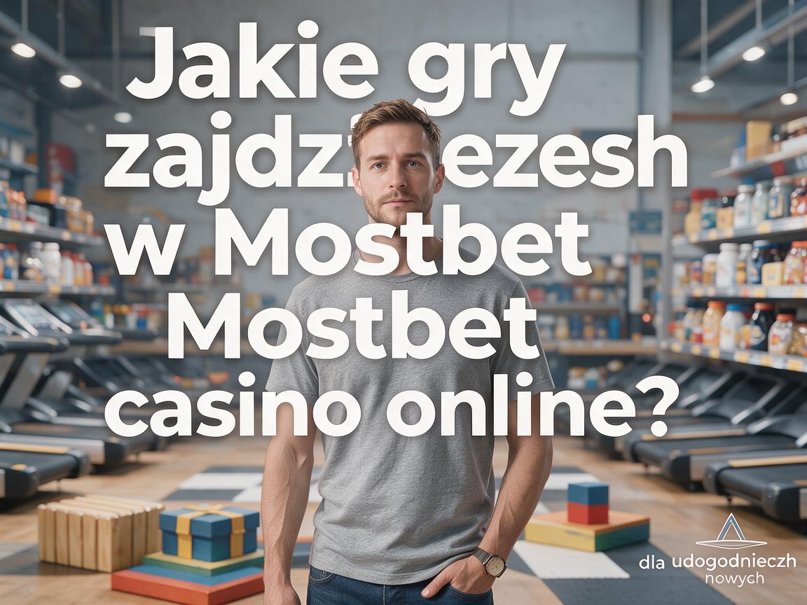 Jakie gry znajdziesz w Mostbet casino online? Udogodnienia dla nowych graczy