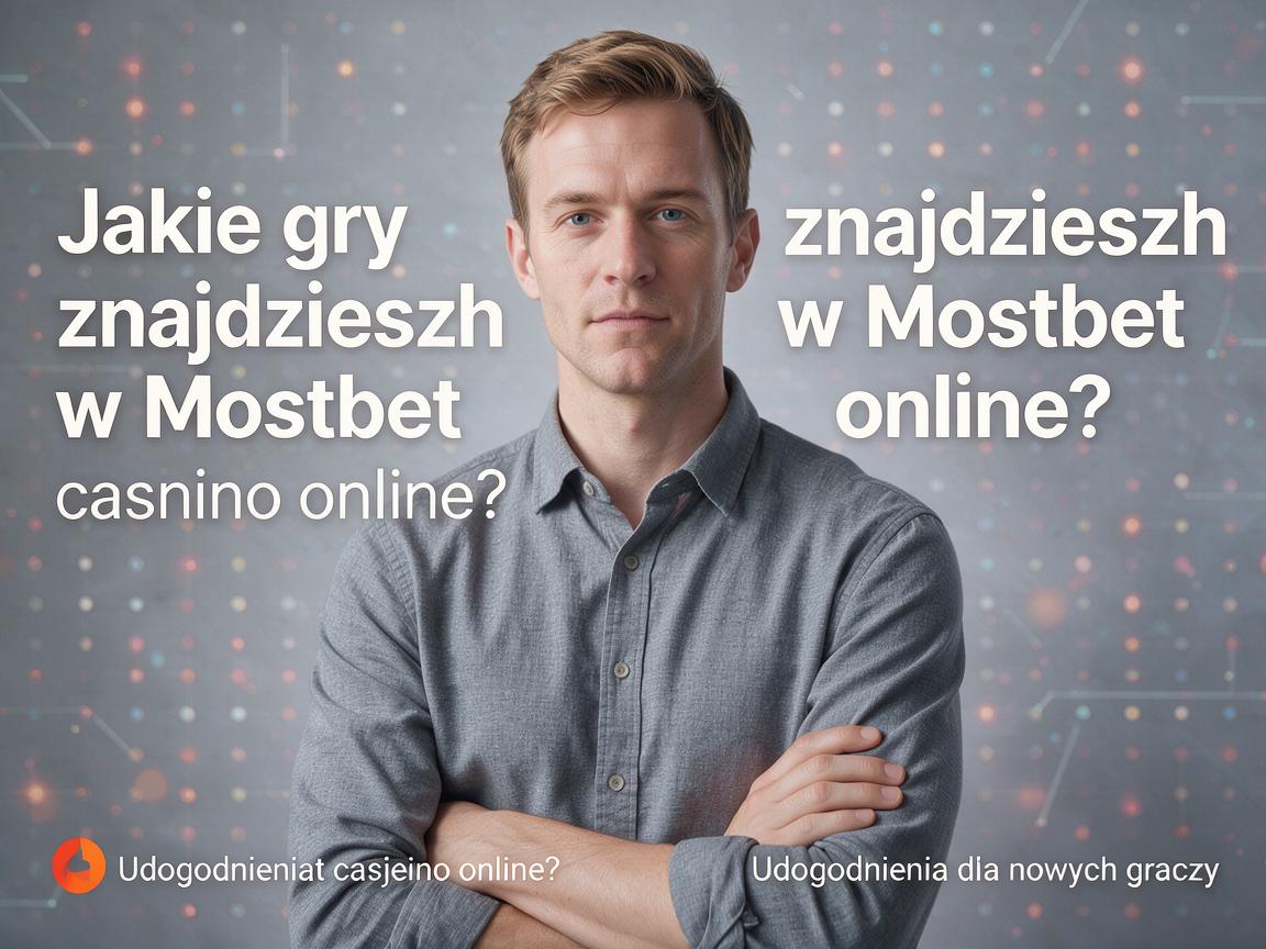 Jakie gry znajdziesz w Mostbet casino online? Udogodnienia dla nowych graczy