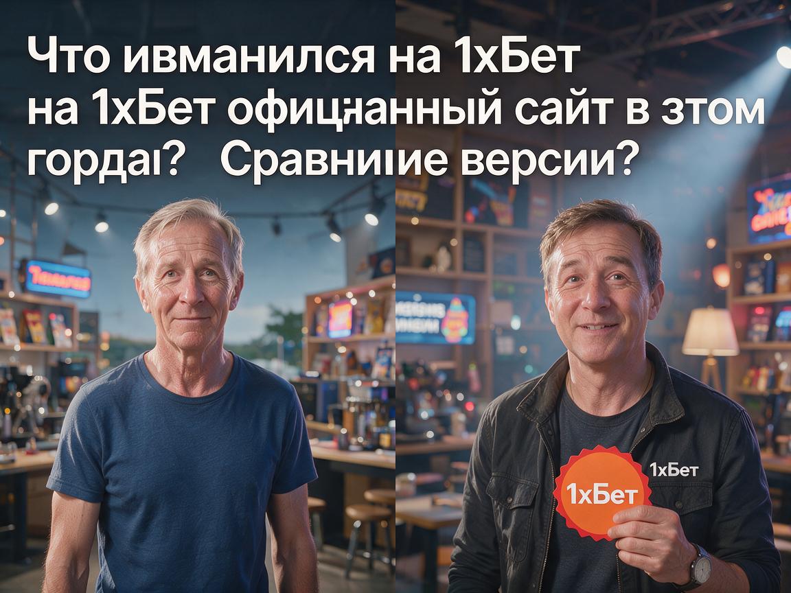 Что изменилось на 1хБет официальный сайт в этом году? Сравнение версий