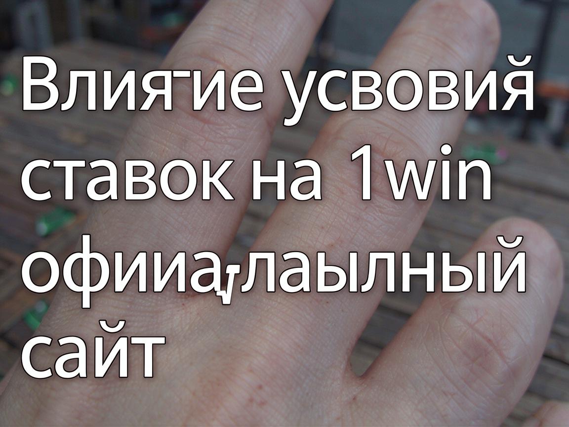Влияние условий ставок на 1win официальный сайт