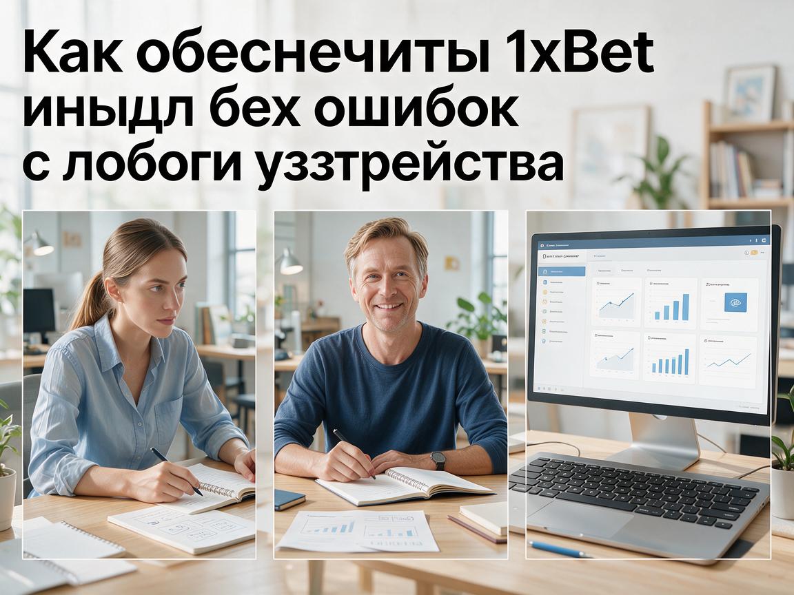 Как обеспечить 1xBet вход без ошибок с любого устройства: Шаги