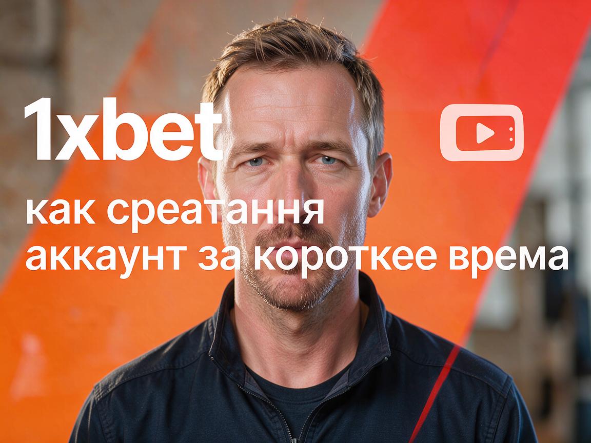 Регистрация 1xBet: как создать аккаунт за короткое время