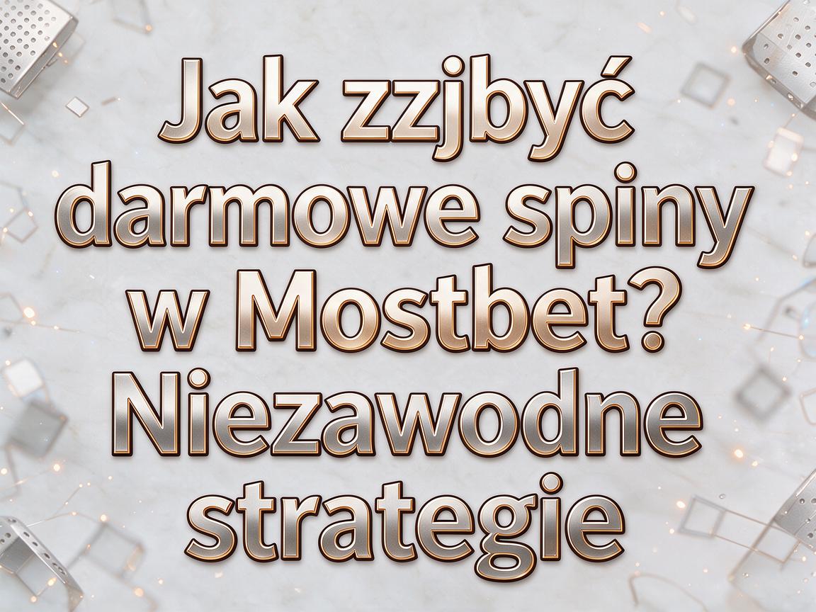 Jak zdobyć darmowe spiny w Mostbet? Niezawodne strategie