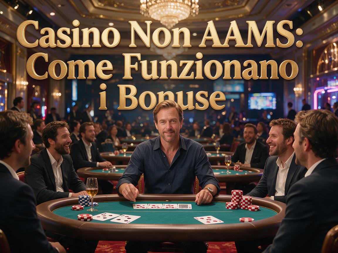 Casino Non AAMS: Come Funzionano i Bonus