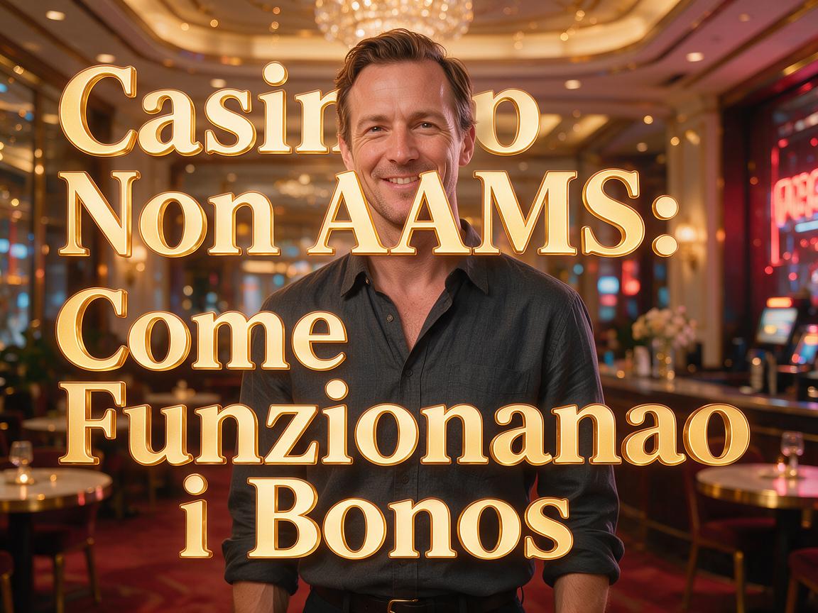 Casino Non AAMS: Come Funzionano i Bonus