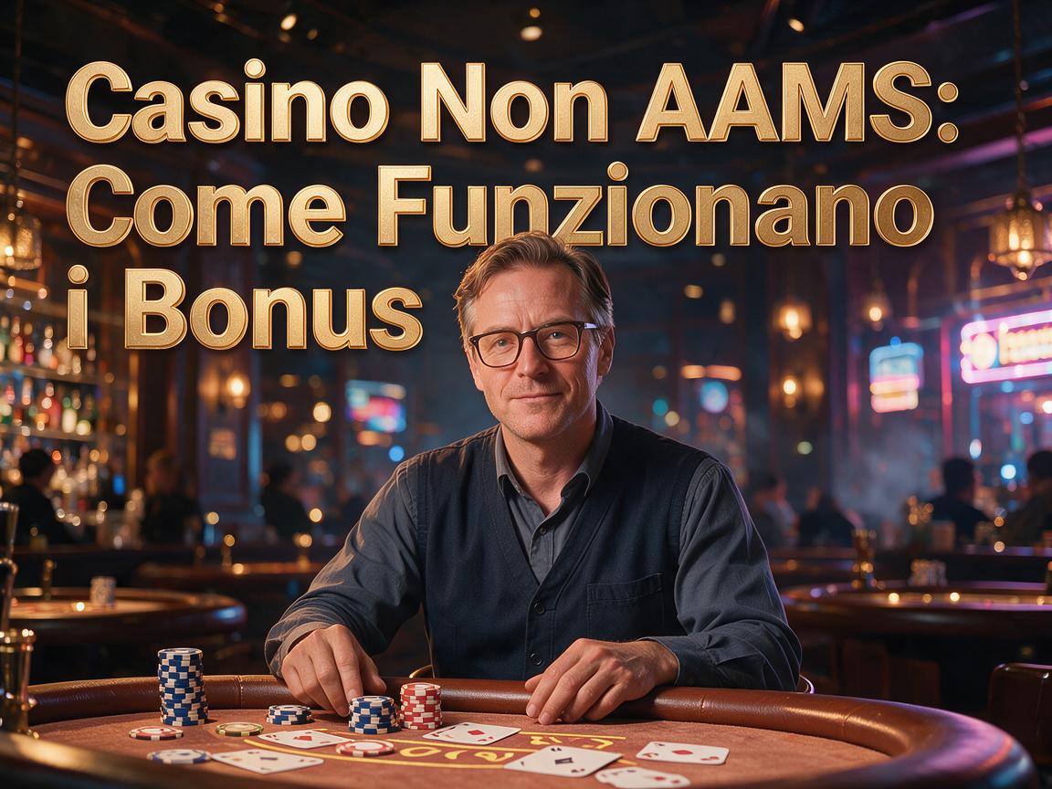 Casino Non AAMS: Come Funzionano i Bonus