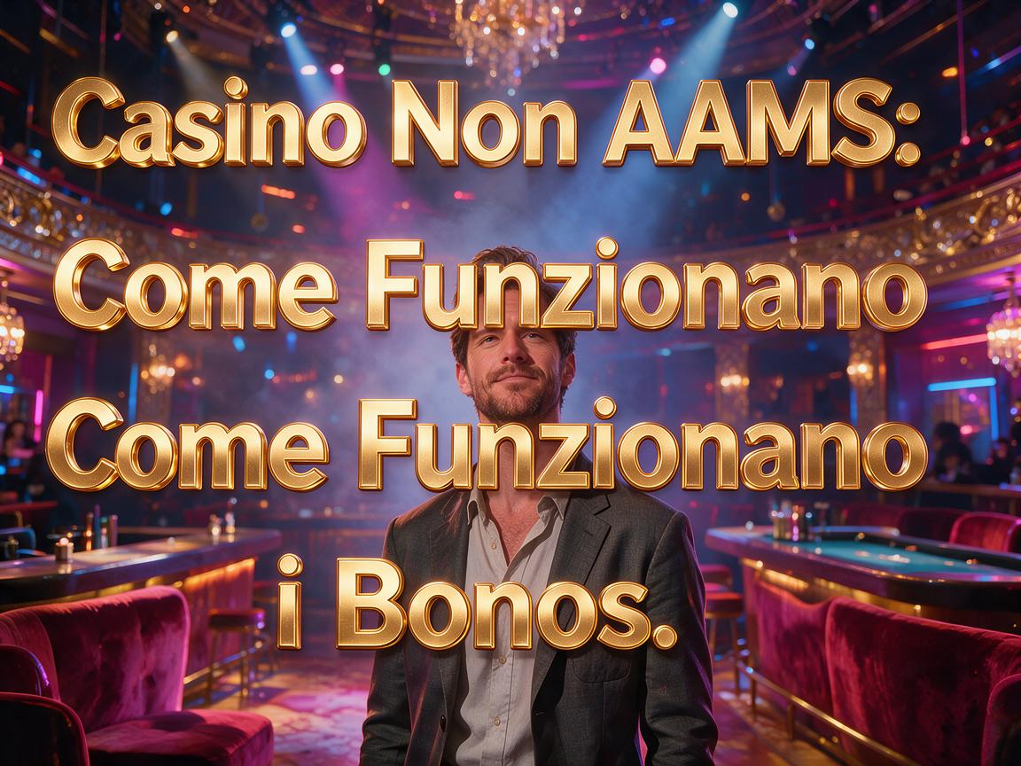 Casino Non AAMS: Come Funzionano i Bonus