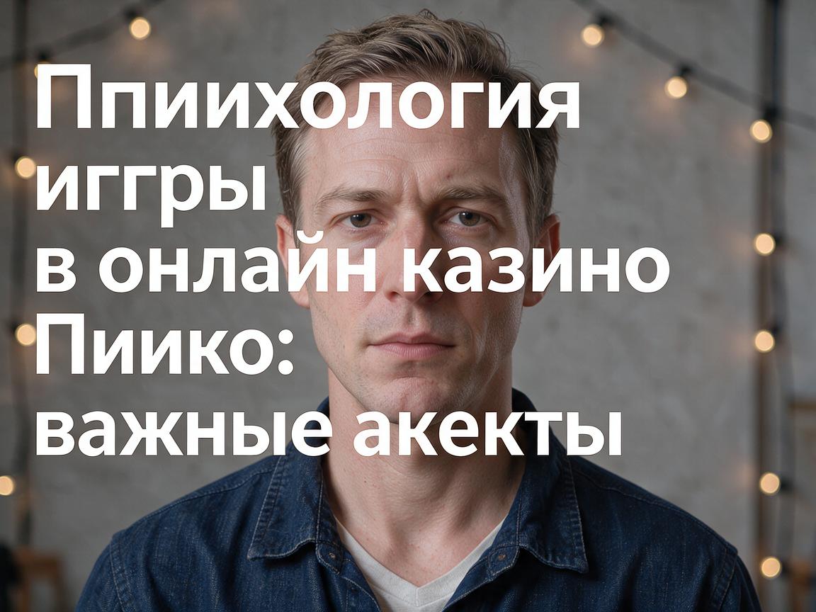 Психология игры в онлайн казино Пинко: важные аспекты