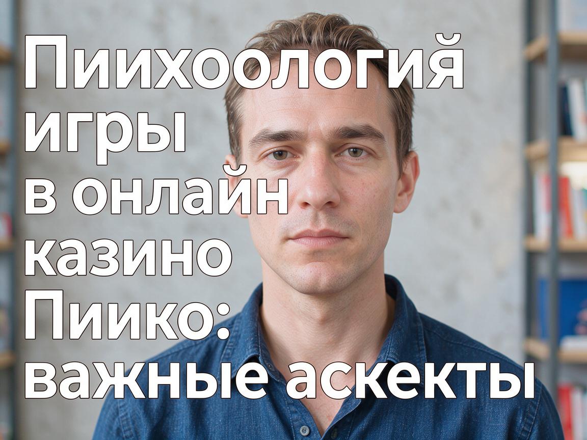 Психология игры в онлайн казино Пинко: важные аспекты