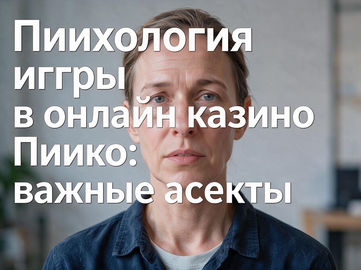 Психология игры в онлайн казино Пинко: важные аспекты