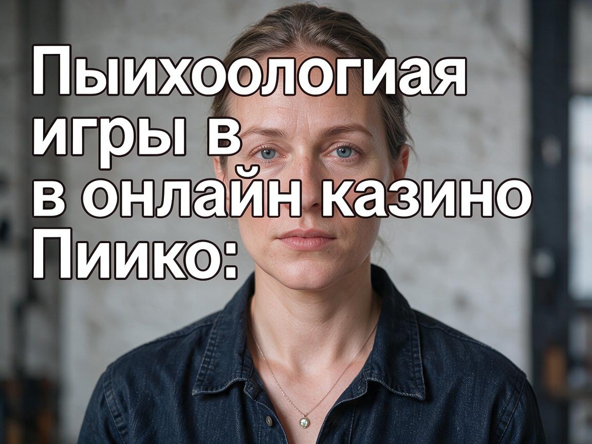 Психология игры в онлайн казино Пинко: важные аспекты