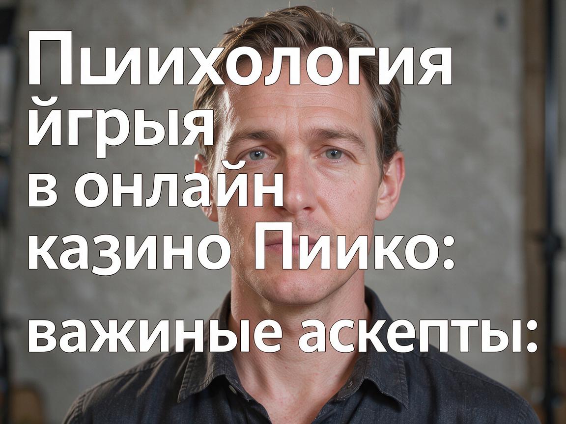 Психология игры в онлайн казино Пинко: важные аспекты