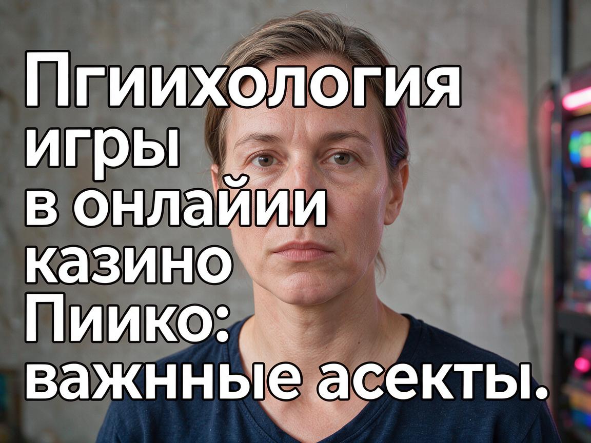 Психология игры в онлайн казино Пинко: важные аспекты