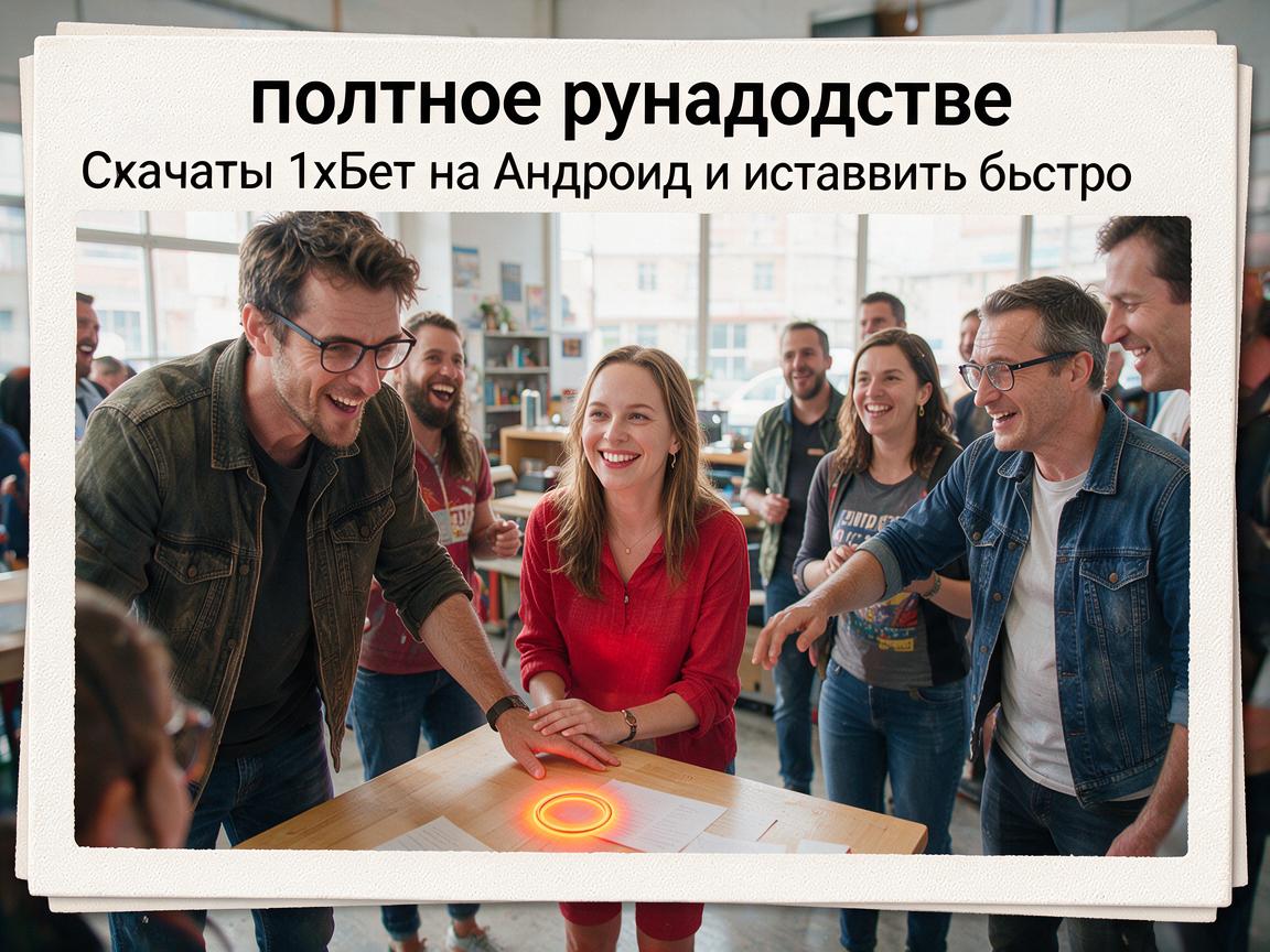 Полное руководство: Скачать 1хБет на Андроид и установить быстро