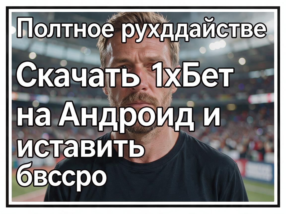 Полное руководство: Скачать 1хБет на Андроид и установить быстро