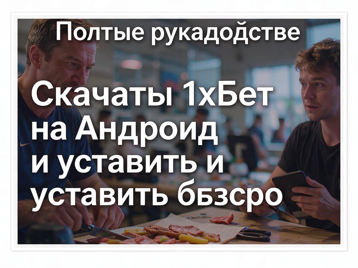 Полное руководство: Скачать 1хБет на Андроид и установить быстро