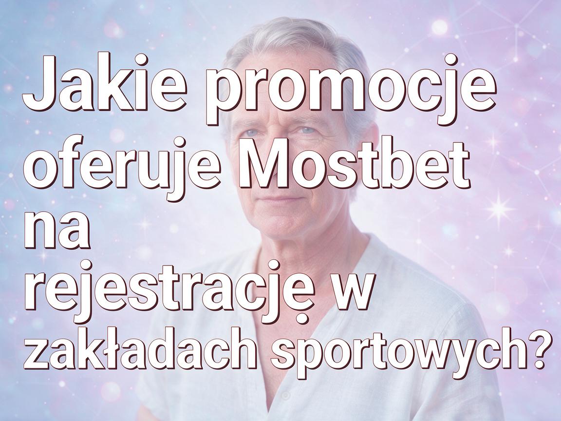 Jakie promocje oferuje Mostbet na rejestrację w zakładach sportowych?